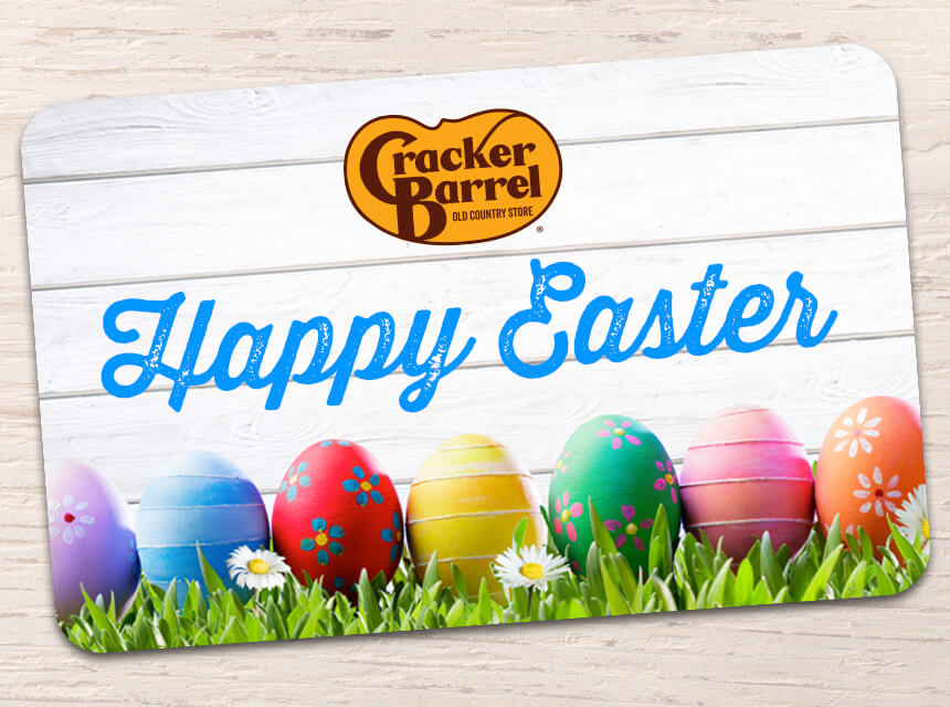 Easter dinner at clearance cracker barrel