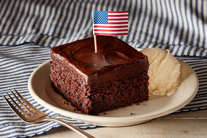 Double Chocolate Fudge Coca Cola Cake