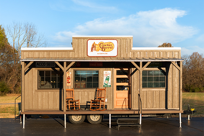 Cracker Barrel Tiny House