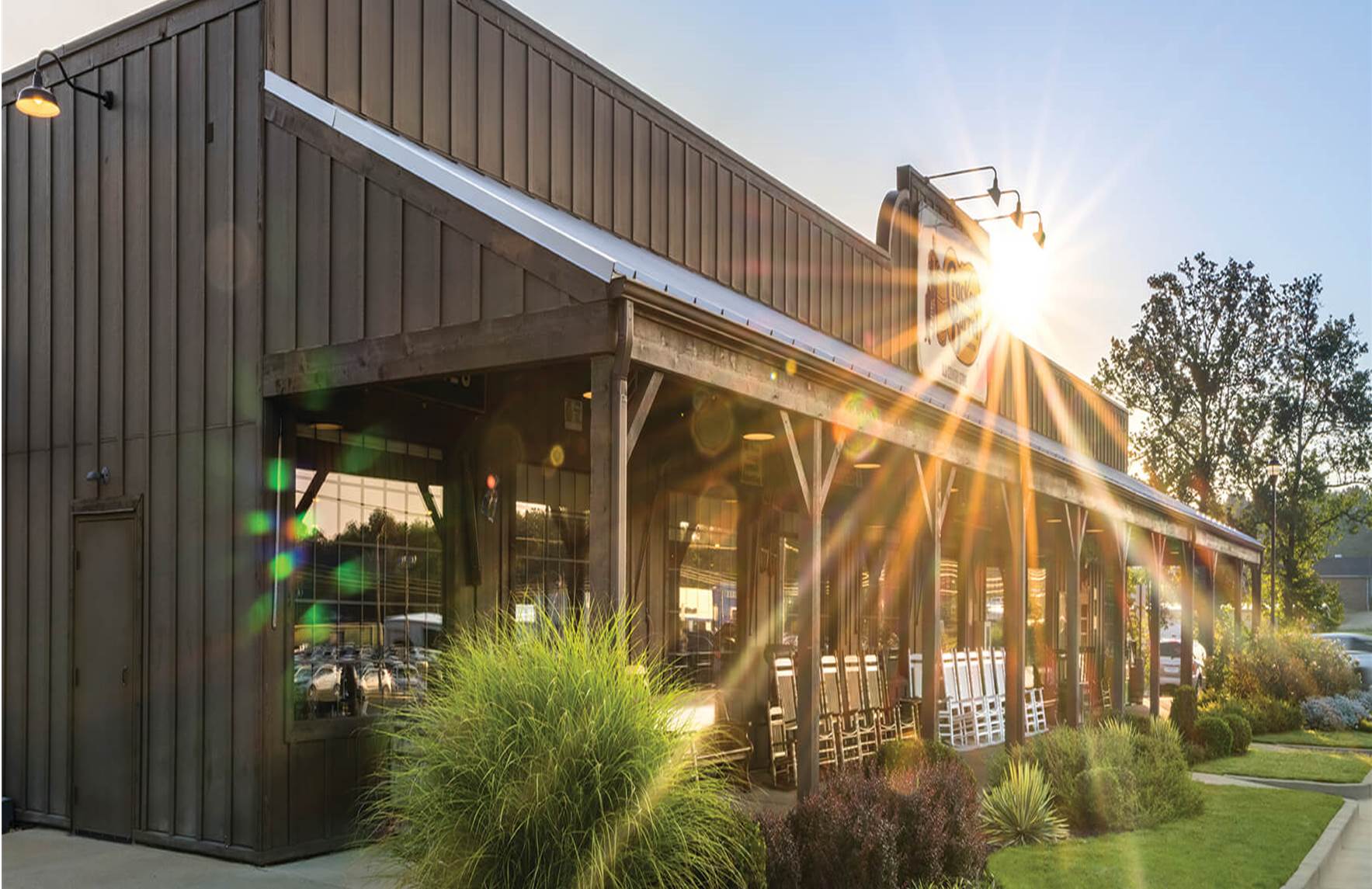 The front porch cracker barrel sale